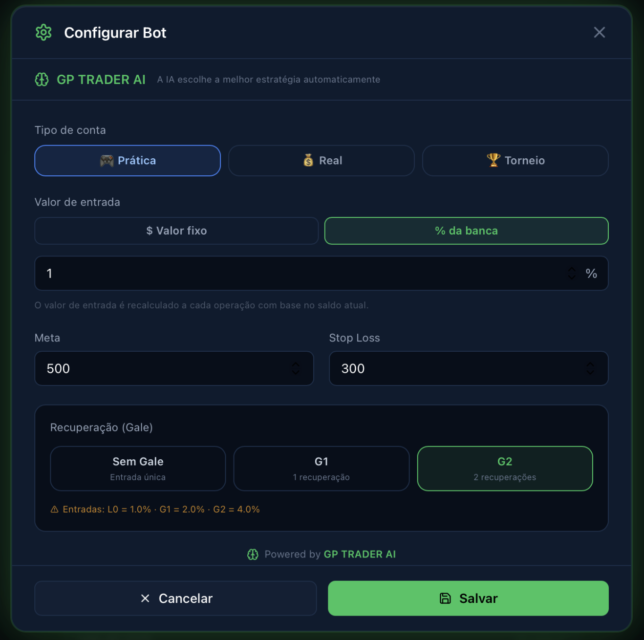 Configuracao